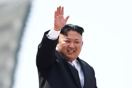 　３月６日、韓国大統領府は、北朝鮮との首脳会談を４月後半に実施すると発表した。写真は北朝鮮の金正恩朝鮮労働党委員長、平壌で昨年４月撮影（２０１８年　ロイター/Damir Sagolj）