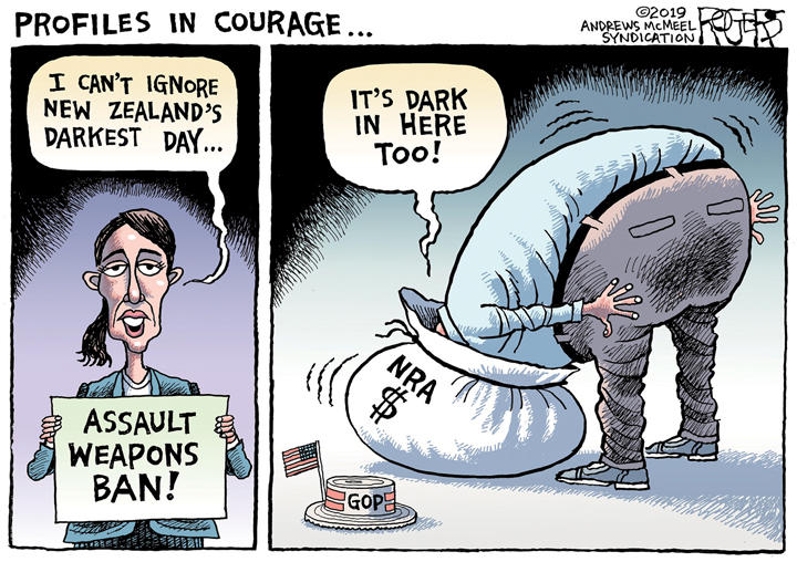 A Tale of Two Countries / (c) 2019 ROGERS─ANDREWS McMEEL SYNDICATION