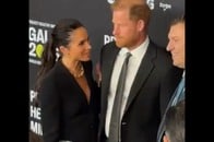 【動画】メーガン妃のお尻を触ろうとする怪しい手！ 「犯人」はヘンリー王子...注意される姿が撮影されていた