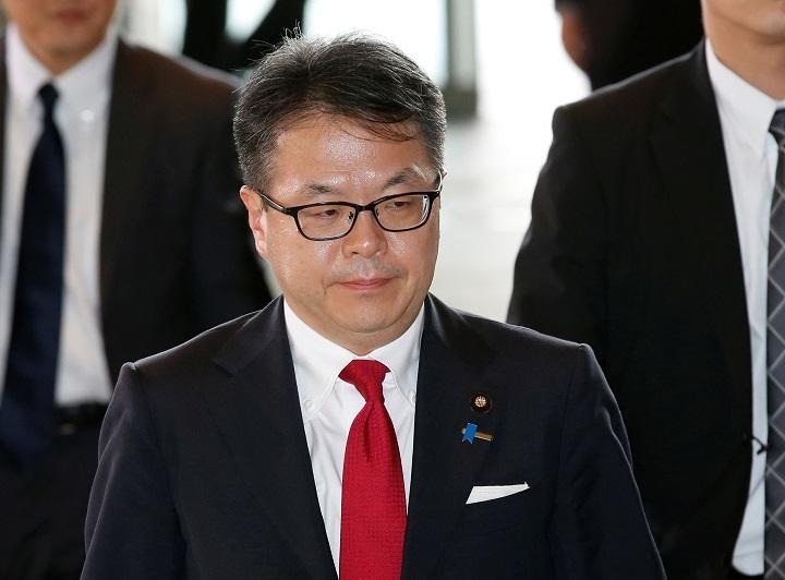 事態の収拾を迫られる世耕弘成経産相　Kim Kyung-Hoon-REUTERS