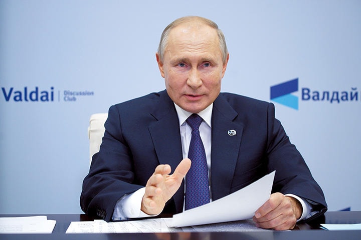 ロシア政府のバイデン認識は意外に複雑　ALEXEI DRUZHININ-KREMLIN-REUTERS