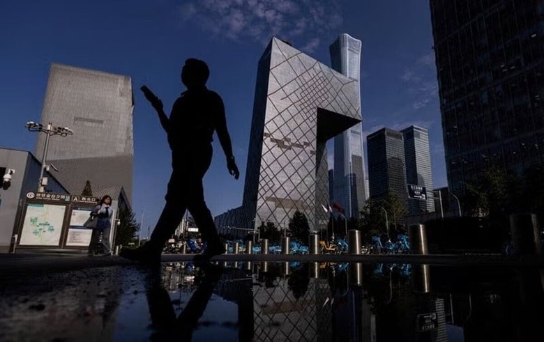 ８月２８日、中国政府は生活の質向上をより重視する２０３５年までの新たな都市政策の青写真を明らかにした。写真は１３日、北京市内で撮影（２０２５年　ロイター/Maxim Shemetov）