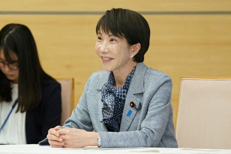 写真は４月、高市早苗首相。代表撮影。