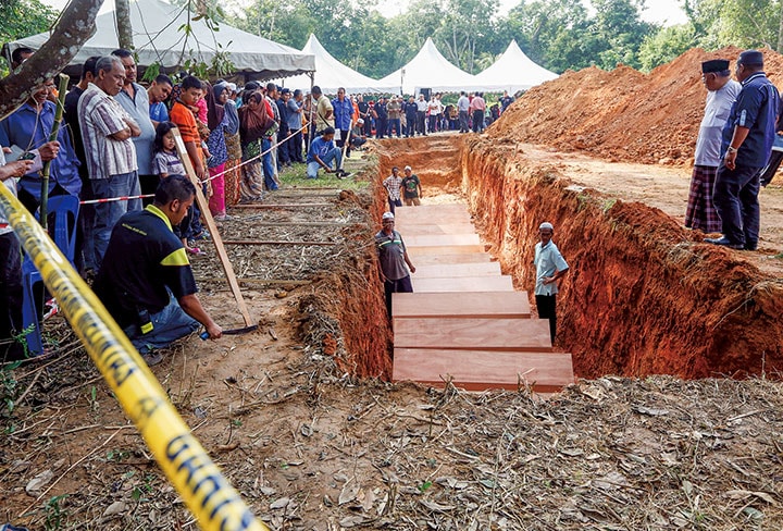 国外で発見され続けるロヒンギャの遺体（マレーシア）　Olivia Harris-REUTERS