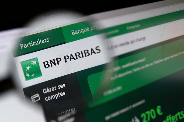 BNPパリバのロゴ。2025年12月3日撮影のイメージ写真。REUTERS/Dado Ruvic/Illustration