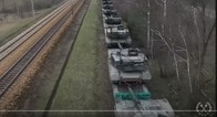 NATOの東部前線を「鉄壁化」せよ──独基地からポーランドに移る米軍のエイブラムス戦車が目撃される