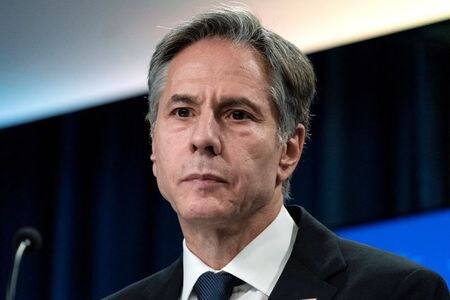 ブリンケン米国務長官は２５日、今月１４日以降、アフガニスタンの首都カブールから８万２３００人超が退避したと明らかにした（２０２１年　ロイター／Alex Brandon）