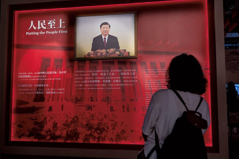 習は人民第一を掲げつつ締め付けは強める一方だ　VERNON YUENｰNURPHOTOｰREUTERS