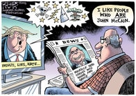 トランプとは対照的だった英雄マケイン（パックン）