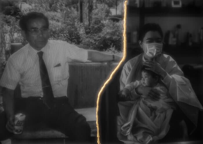 初めての散髪、よう頑張ったな。さっぱりして男前になったなあ