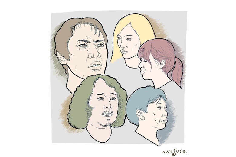 ILLUSTRATION BY NATSUCO MOON FOR NEWSWEEK JAPAN