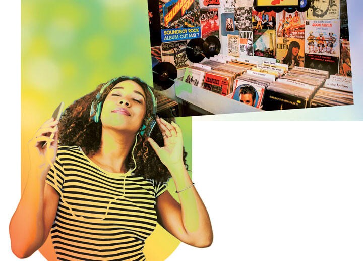 音楽業界の「脱物質化」に伴い温室効果ガスの排出量はむしろ増加している　URBANCOW／ISTOCKPHOTO, DELMAINE DONSONーE+／GETTY IMAGES