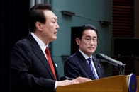 日韓シャトル外交再開......韓国・ユン大統領、今後の国内支持率で方針転換する可能性は？