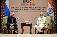 ロ印首脳、エネルギーや防衛巡り協議　ＢＲＩＣＳ会合前に会談