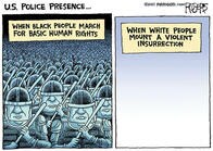 議会襲撃とBLM、2つのデモで米警察が見せたダブルスタンダード（パックン）