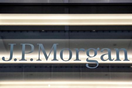 米金融大手ＪＰモルガン・チェースが英オンライン・ウェルスマネジメントのナツメグを買収した。写真は２０１７年１月撮影（２０２１年　ロイター/Stephanie Keith）