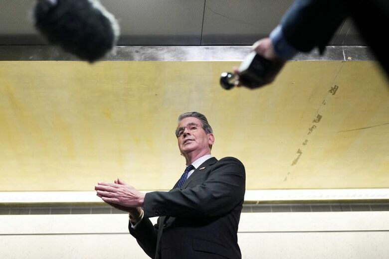ベセント米財務長官。23日、ワシントンで撮影。REUTERS/Nathan Howard