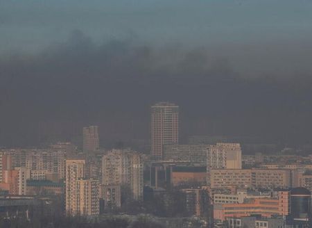 米政府高官は１日、ロシア軍がウクライナの首都キーウ（キエフ、写真）北西にある教会を占拠し、攻撃における足場にしていると明らかにした。３月撮影（２０２２年　ロイター/Gleb Garanich）