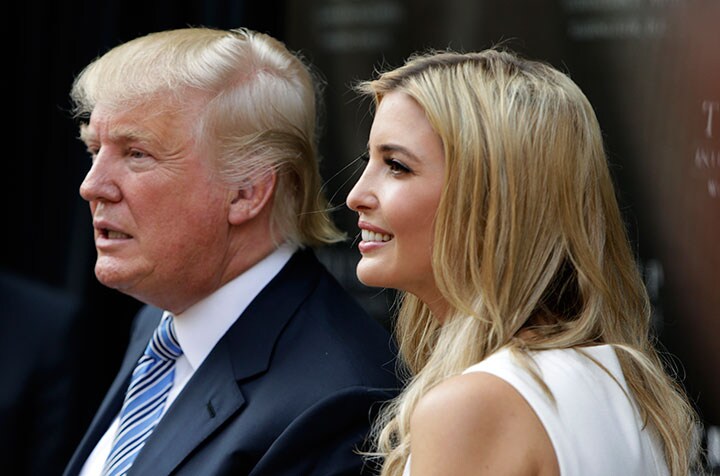 トランプの長女イヴァンカは駐日大使の噂も　Gary Cameron-REUTERS