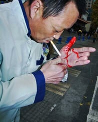 人の頭を持つ男、指がなく血の付いた手、三輪車に乗る豚......すべて「白夜」の続き