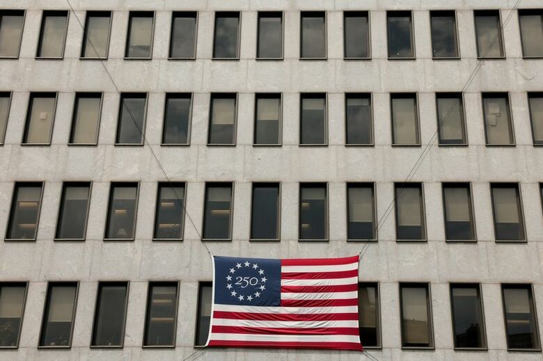 7月20日、ワシントンにある連邦預金保険公社（FDIC）前で撮影。 REUTERS/Kylie Cooper