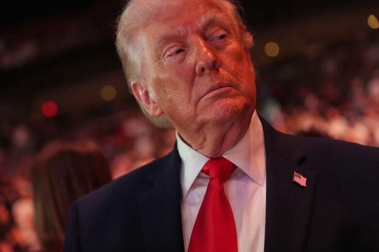 トランプ米大統領。４月１１日、マイアミで撮影。Julia Demaree Nikhinson/Pool via REUTERS