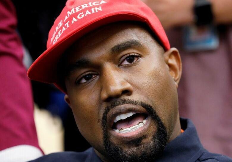 ラッパーのカニエ・ウエスト氏は、トランプ大統領をもはや支持しないと表明し、出馬する11月の米大統領選では勝利すると語った。ホワイトハウスで2018年10月撮影(2020年　ロイター/Kevin Lamarque)