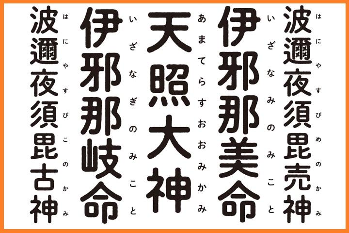 『漢字で読み解く日本の神様』より