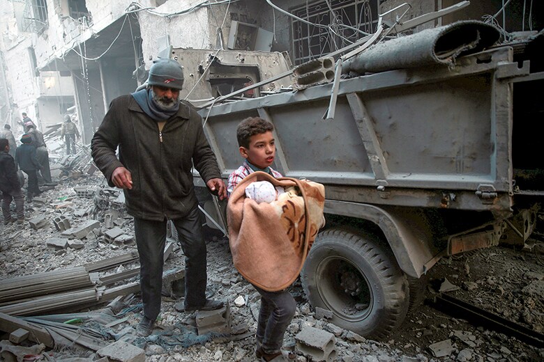 シリアの戦乱にまだ終わりは見えない（首都ダマスカス近郊）