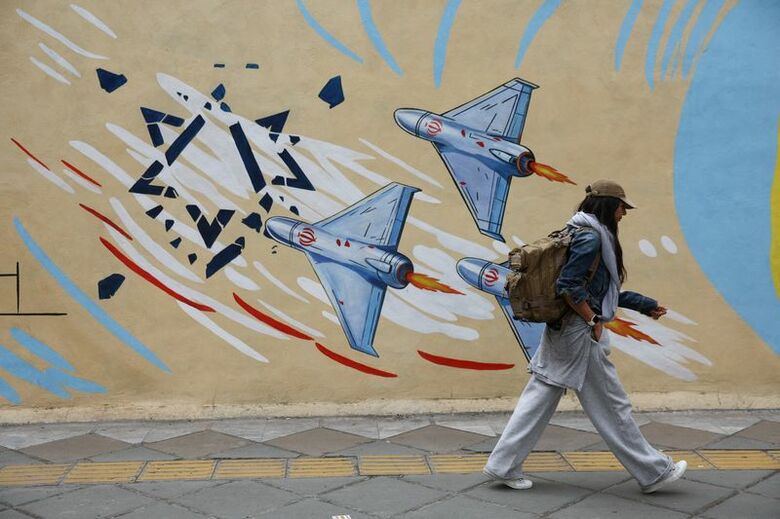 テヘランで５日撮影　WANA (West Asia News Agency) via REUTERS