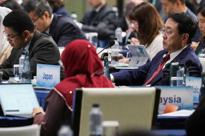 2026年5月22日、中国江蘇省蘇州で開催されたAPEC中国2026貿易担当大臣会合で撮影。REUTERS/Nicoco Chan