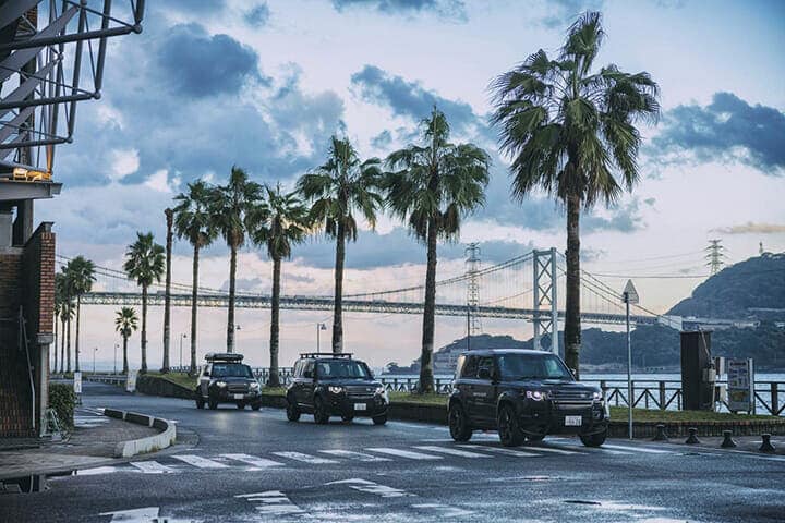 DEFENDERでめぐる山陽、山陰、九州、沖縄の旅