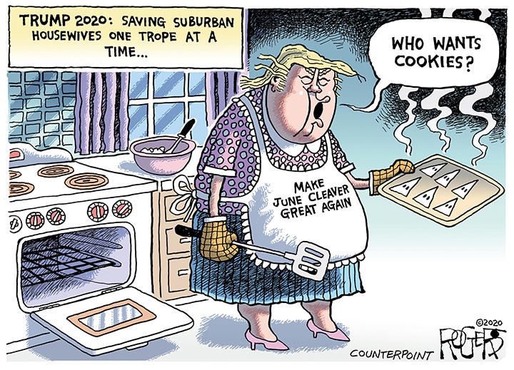 A Suburban White Supremacy / ©2020 ROGERS-ANDREWS McMEEL SYNDICATION