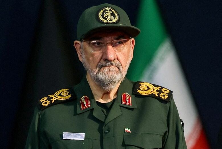 イラン最高安全保障委員会のレザイ事務局長。7月3日、テヘランで撮影。REUTERS/Mohammed Salem