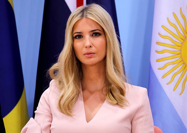 首脳外交の場にもよく表れるイバンカだが正義への影響力はゼロ？　Carlos Barria- REUTERS