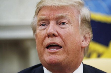 　６月２１日、トランプ米大統領は、北朝鮮が兵器実験施設を爆破していると語った（２０１８年　ロイター／Kevin Lamarque）