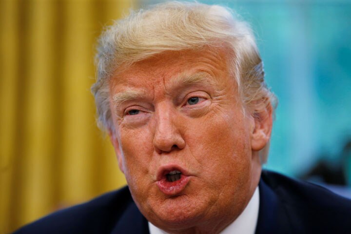 トランプを止めることはもう誰にもできない？　Leah Millis-REUTERS