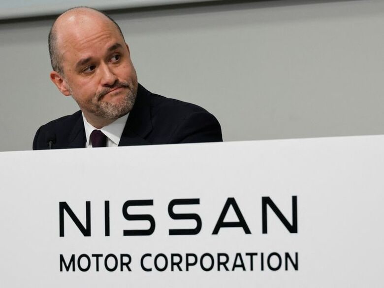日産自動車のイバン・エスピノーサ社長。５月１３日、横浜市で撮影（２０２６年　ロイター/Kim Kyung-Hoon）