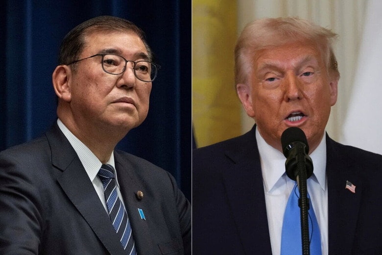 石破茂首相（左）とドナルド・トランプ大統領（右）の首脳会談では何が話し合われるのか　LEFT: YUICHI YAMAZAKI/Pool via REUTERS, RIGHT: REUTERS/Leah Millis