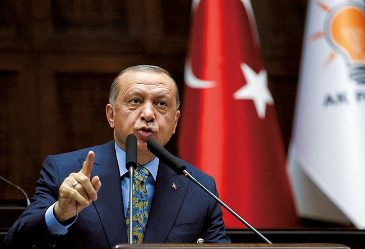 「計画殺人だ」とここぞとばかりに強弁を張ったエルドアン　Tumay Berkin-REUTERS