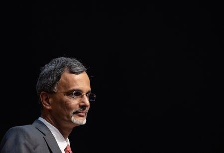 インド政府の主席経済顧問アナンタ・ナゲスワラン氏は１８日、米国が近くインド製品に対する懲罰的輸入関税を撤廃し、さらに相互関税も現行の２５％から１０―１５％に引き下げる可能性があるとの見方を示した。２０２３年１月、ニューデリーで撮影（２０２５年　ロイター/Adnan Abidi）