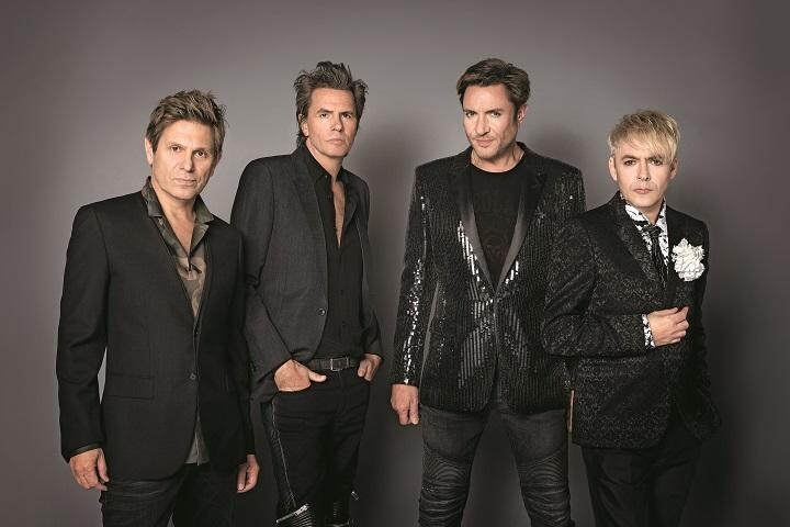 現在のデュラン・デュラン（左からロジャー・テイラー、ジョン・テイラー、サイモン・ルボン、ニック・ローズ）　STEPHANIE PISTEL