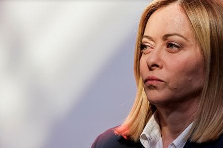 日本政府は９日、イタリアのメローニ首相（写真）が１５日に来日すると発表した。昨年３月にパリで代表撮影（２０２６年　ロイター）