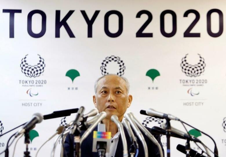 舛添要一・前東京都知事はロイターのインタビューで、日本政府の新型コロナウイルス対策を批判するとともに、7月の東京五輪・パラリンピックは開催に向けた不安要素が増大していると指摘した。写真は都知事時代の舛添氏。2016年5月、東京都庁で撮影（2020年　ロイター/Yuya Shino）