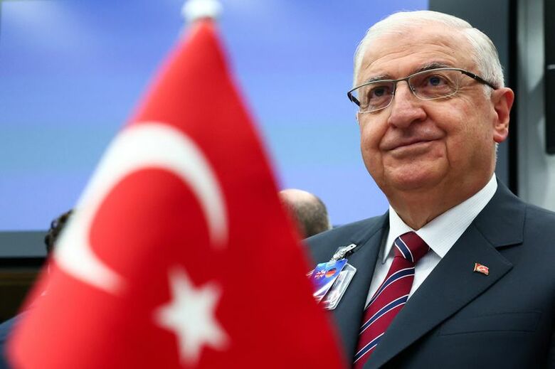 トルコのギュレル国防相。2025年6月4日、ベルギー・ブリュッセルで撮影。 REUTERS/Yves Herman