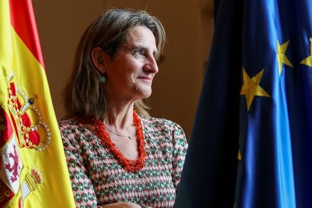 　ＥＵ議長国を務めるスペインのリベラ・エネルギー相は、現時点でロシア産ＬＮＧの輸入を禁止する計画はないと述べた。写真はマドリードで２０２２年１０月撮影（２０２３年　ロイター／Violeta Santos Moura）