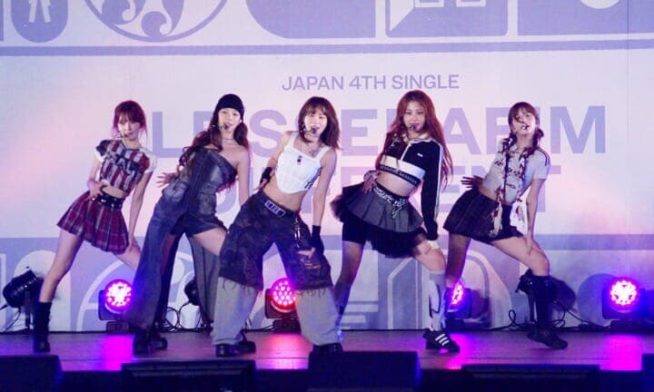 LE SSERAFIM「HOT -Japanese ver.-」パフォーマンス