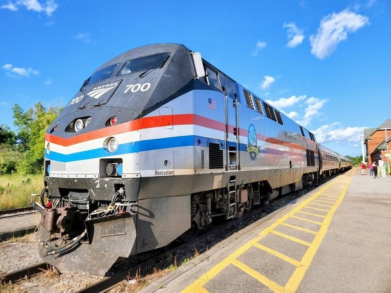 アムトラックの列車　Mae Pon-Shutterstock