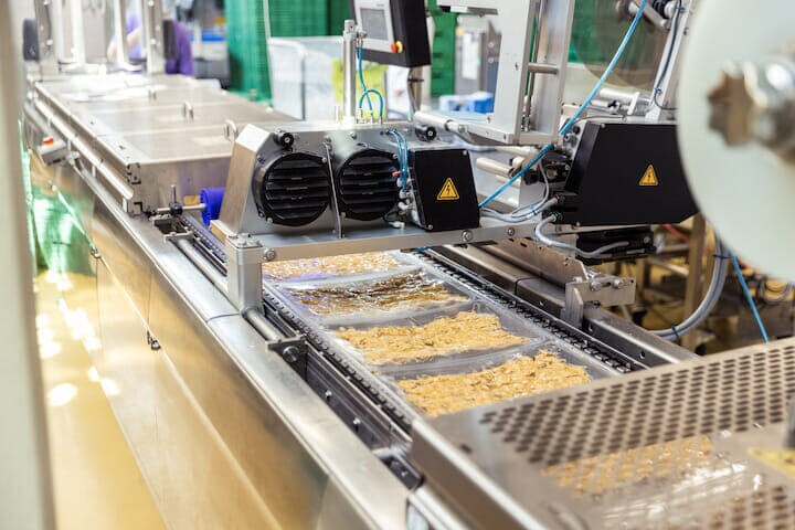 プランテッドの代替肉製造ライン