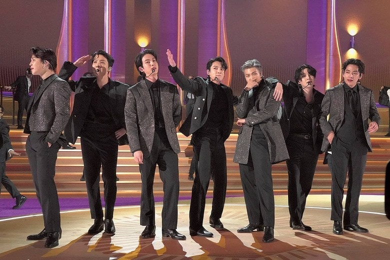 BTS　KEVIN MAZUR/GETTY IMAGES FOR THE RECORDING ACADEMY